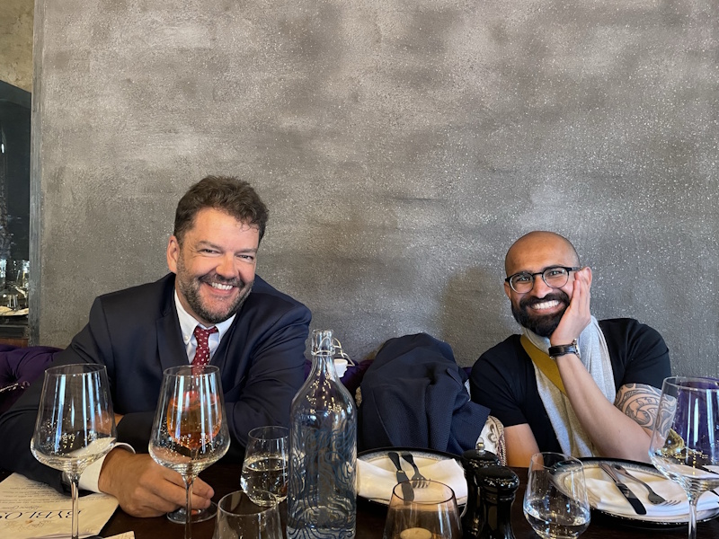 David Jensen with Shivam Kishore